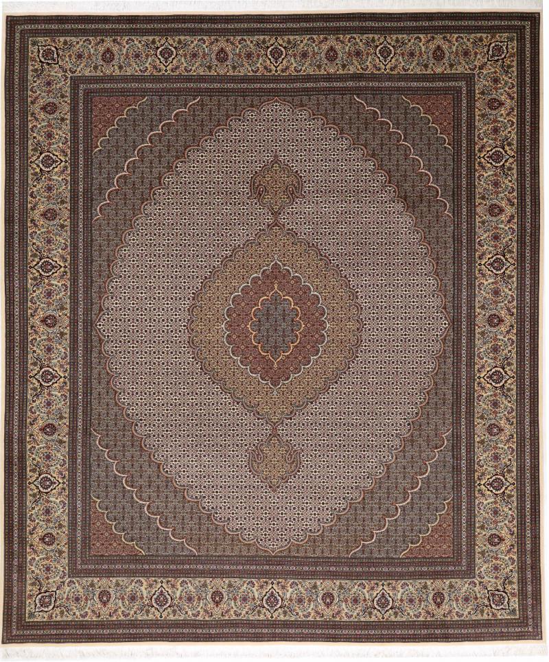 Tapete persa Tabriz Mahi 50Raj 295x249 295x249, Tapete persa Atado à mão