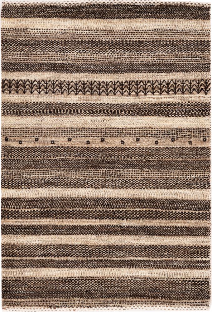 Tapete persa Persa Gabbeh Loribaft Tabiibaft 91x60 91x60, Tapete persa Atado à mão