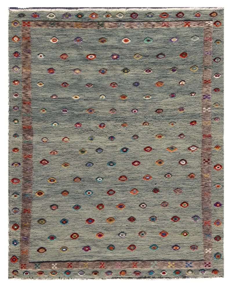 Alfombra afgana Kilim Afghan Nimbaft Edition 200x154 200x154, Alfombra persa Tejido a mano