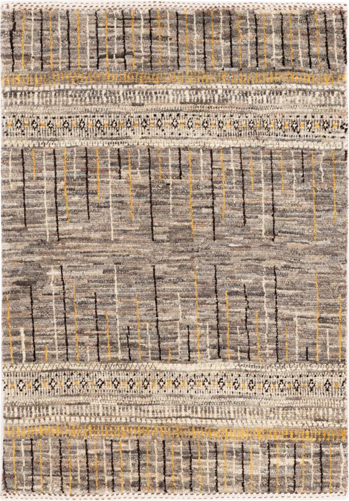 Tapete persa Persa Gabbeh Loribaft Tabiibaft 87x64 87x64, Tapete persa Atado à mão