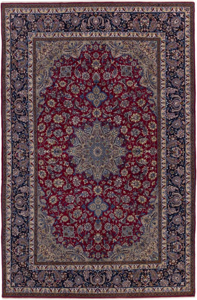Tapis persan Ispahan 307x208 307x208, Tapis persan Noué à la main