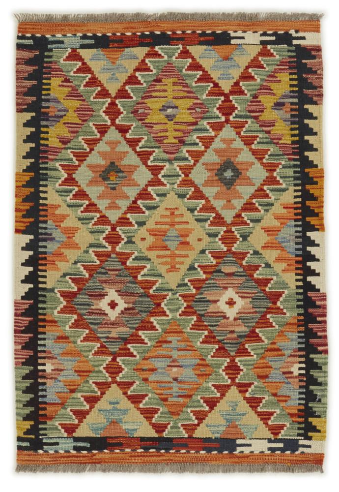 Afghansk tæppe Kelim Afghan 118x80 118x80, Persisk tæppe Håndvævet