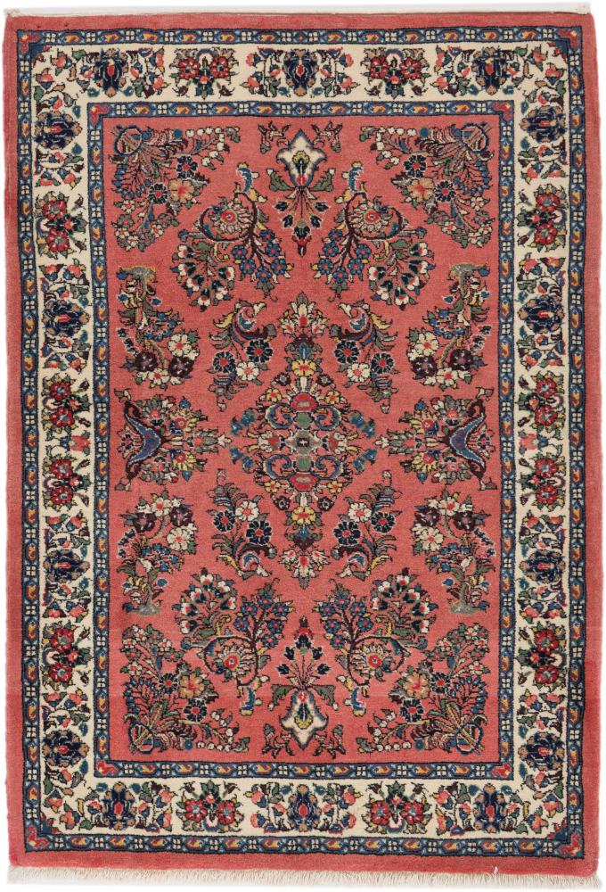 Tapis persan Sarough 151x108 151x108, Tapis persan Noué à la main