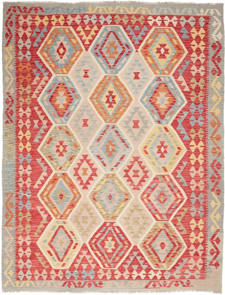 Afghansk tæppe Kelim Afghan 238x187 238x187, Persisk tæppe Håndvævet