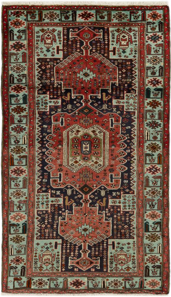 Perzisch tapijt Khamseh 221x129 221x129, Perzisch tapijt Handgeknoopte