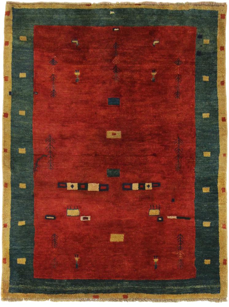 Perserteppich Perser Gabbeh 128x100 128x100, Perserteppich Handgeknüpft