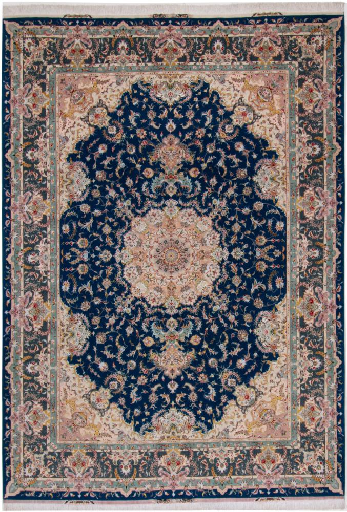 Persian Rug Tabriz 60Raj Silk Warp 349x251 349x251, Persian Rug Knotted by hand