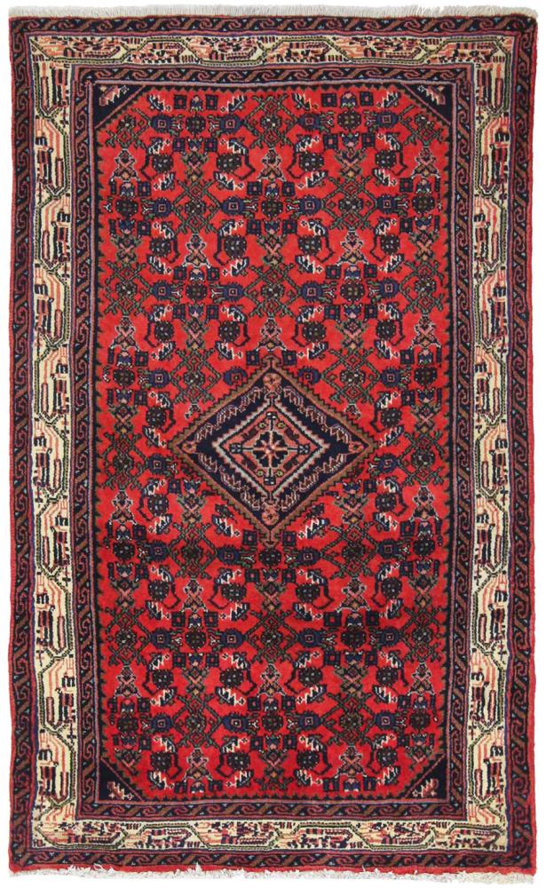 Persisk tæppe Hosseinabad 152x98 152x98, Persisk tæppe Knyttet i hånden