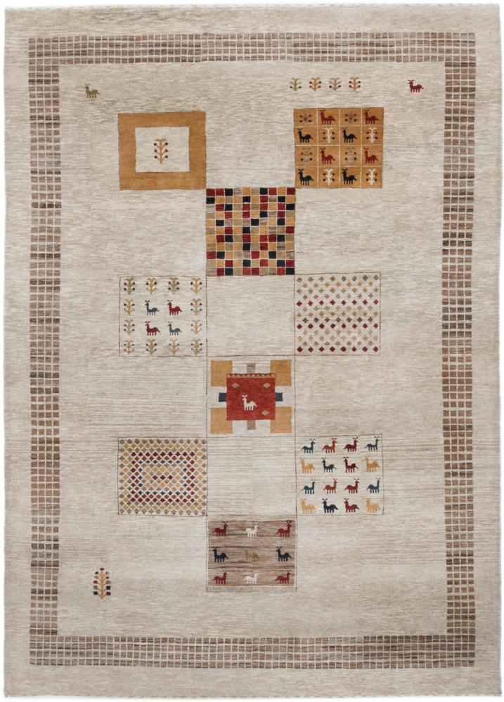 Indiai szőnyeg Gabbeh Loribaft 9'1"x6'6" 9'1"x6'6", Perzsa szőnyeg Kézzel csomózva