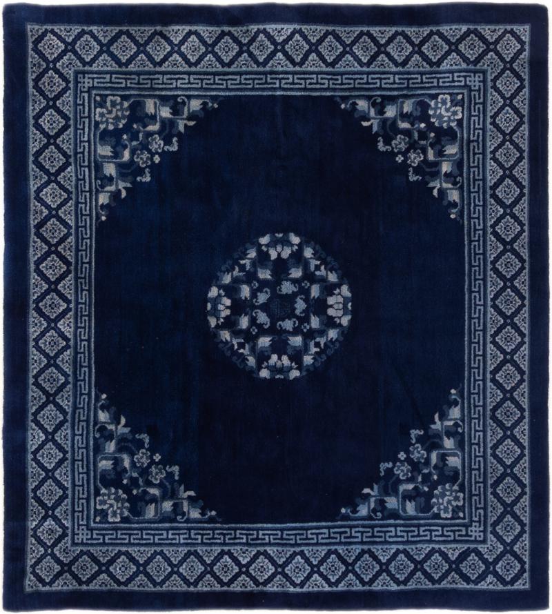 Chinesischer Teppich China Antik 201x179 201x179, Perserteppich Handgeknüpft