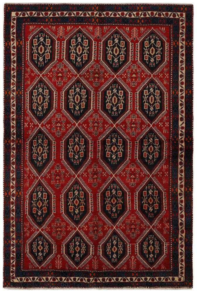 Tapete persa Afshar 245x162 245x162, Tapete persa Feito à mão