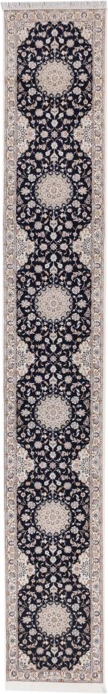 Persian Rug Nain 6La 19'7"x2'11" 19'7"x2'11", Persian Rug Knotted by hand
