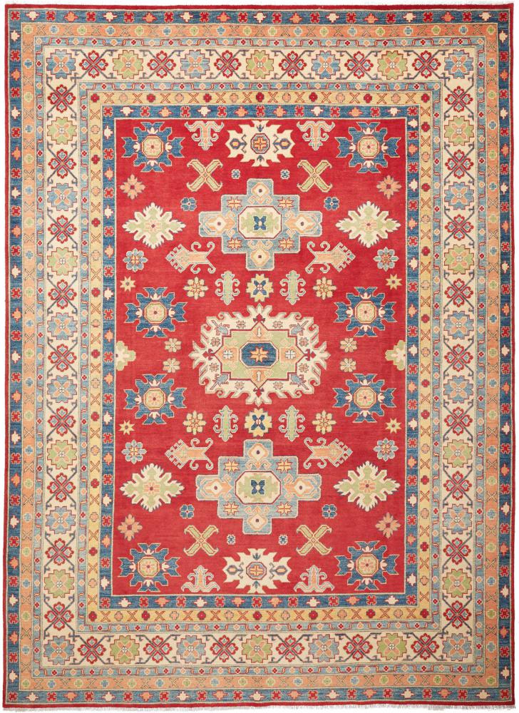 Tapis afghan Kazak Limited 354x251 354x251, Tapis persan Noué à la main