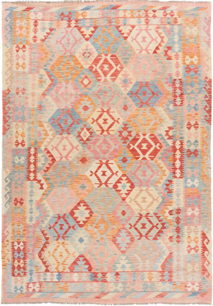 Tapete afegão Kilim Afegão 297x207 297x207, Tapete persa Tecido à mão