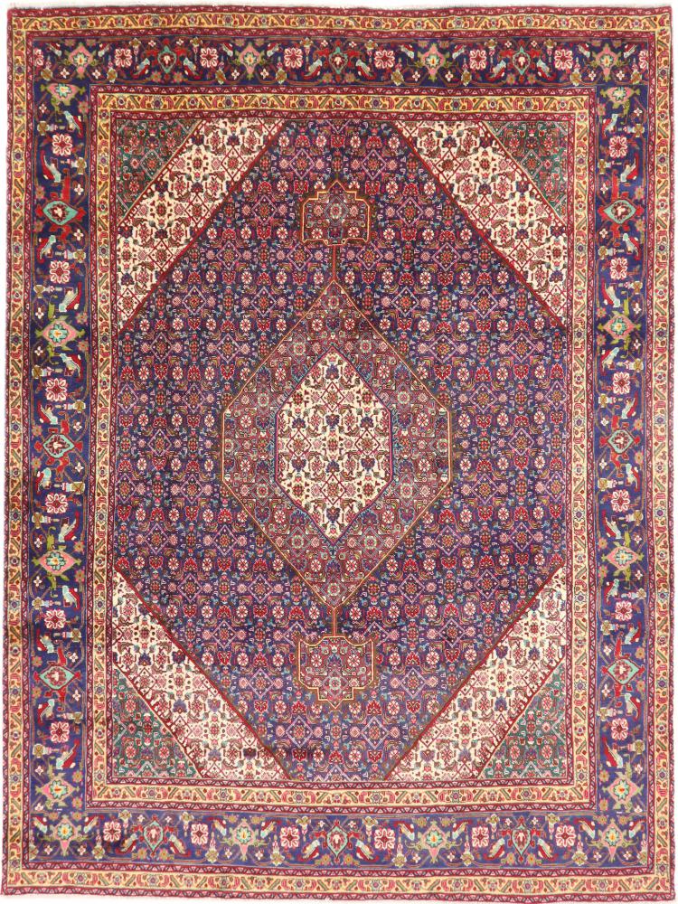 Tapete persa Tabriz 342x252 342x252, Tapete persa Atado à mão