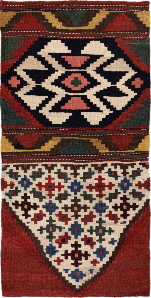 Tapete persa Kilim Fars Ghashghai 111x56 111x56, Tapete persa Tecido à mão
