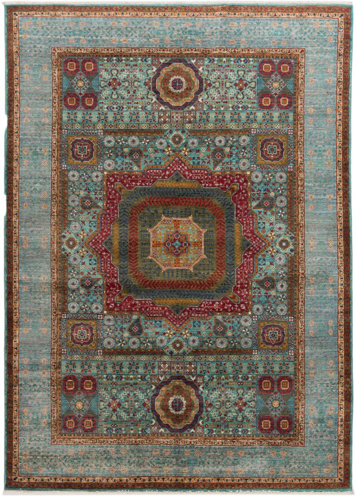 Afghaans tapijt Mamluk 242x176 242x176, Perzisch tapijt Handgeknoopte