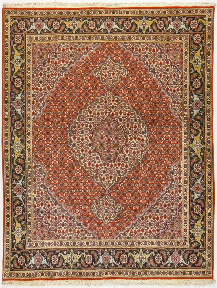 Tapete persa Tabriz 40Raj 196x151 196x151, Tapete persa Atado à mão