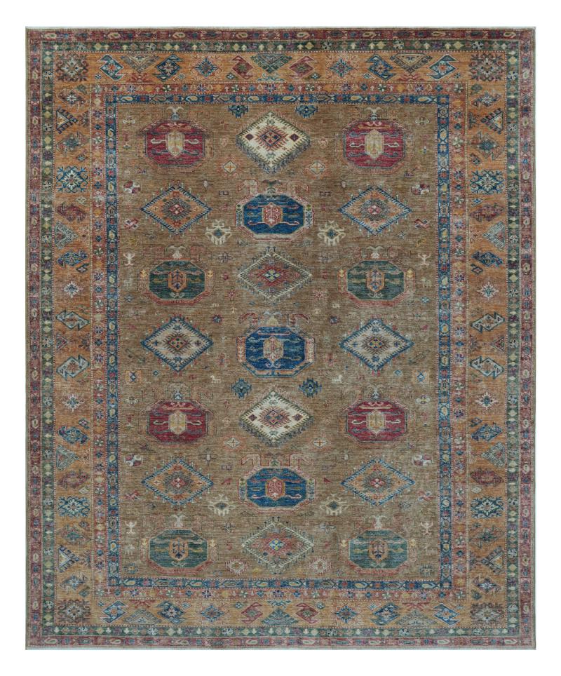 Pakistanischer Teppich Kazak 305x245 305x245, Perserteppich Handgeknüpft