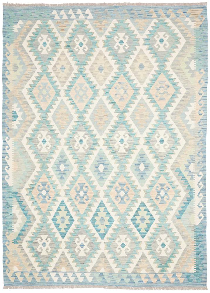 Afghanischer Teppich Kelim Afghan 241x176 241x176, Perserteppich Handgewebt
