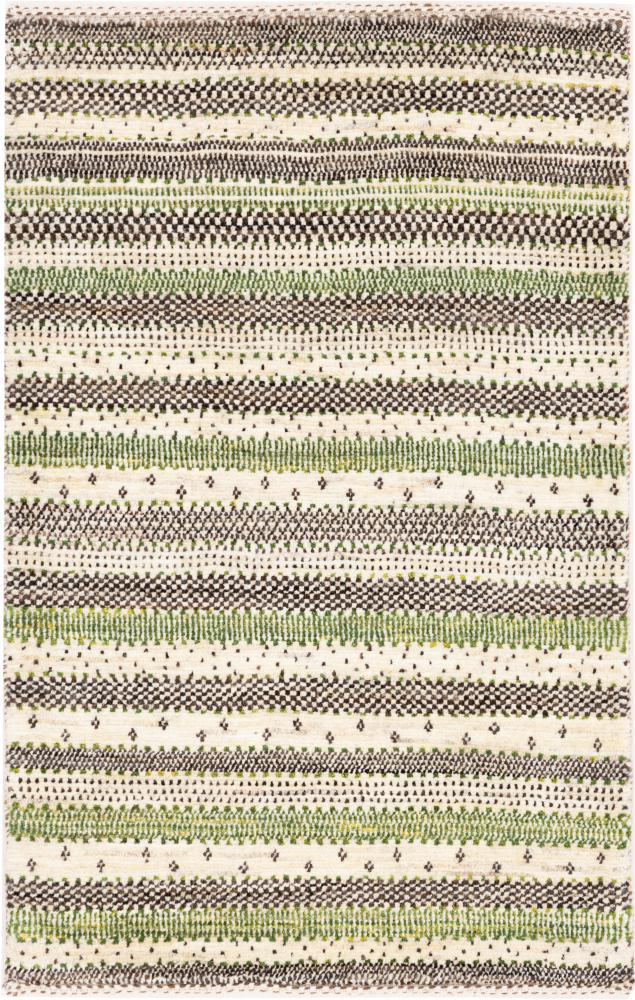 Tapete persa Persa Gabbeh Loribaft Tabiibaft 91x51 91x51, Tapete persa Atado à mão