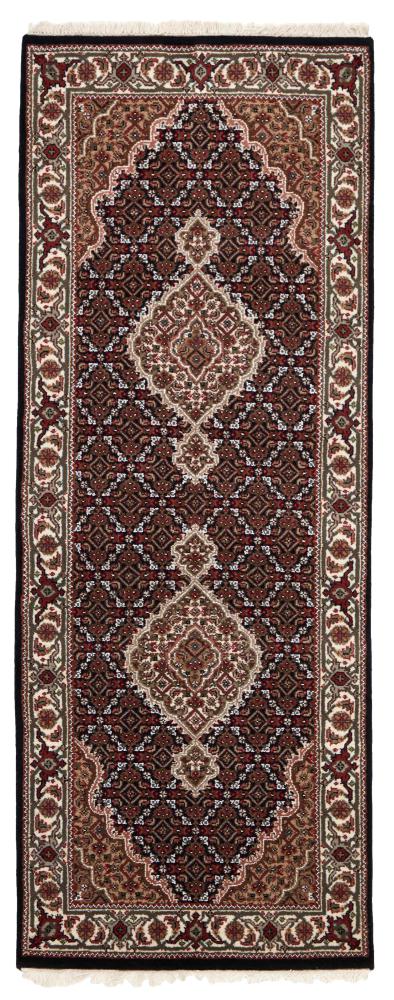Tappeto indiano Indo Tabriz 207x78 207x78, Tappeto persiano Annodato a mano