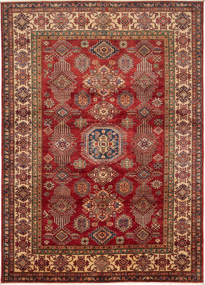 Tapete paquistanês Kazak 252x183 252x183, Tapete persa Atado à mão