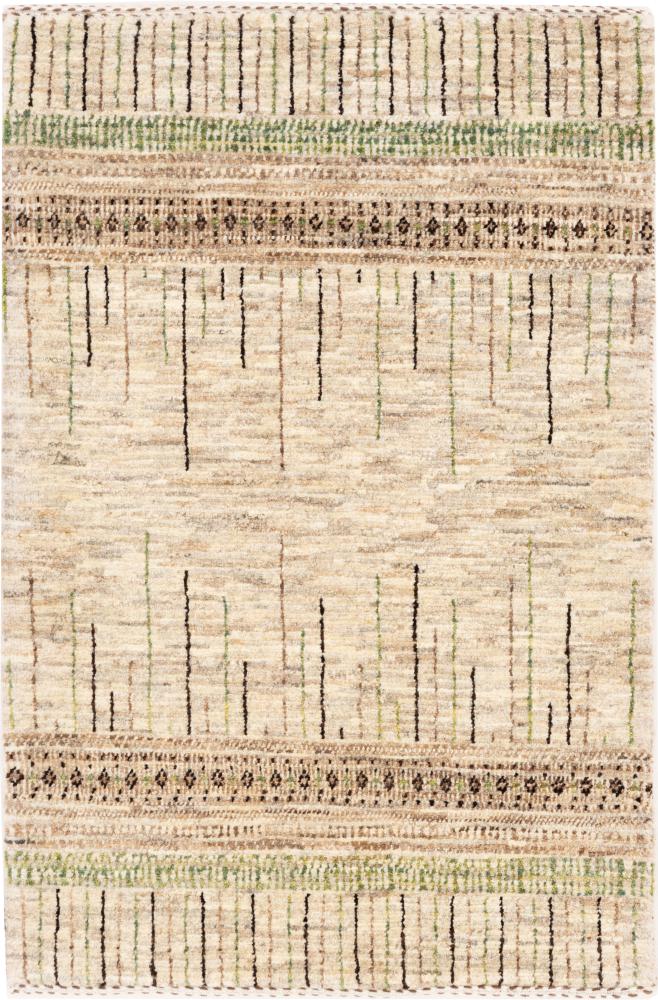 Tapete persa Persa Gabbeh Loribaft Tabiibaft 96x60 96x60, Tapete persa Atado à mão