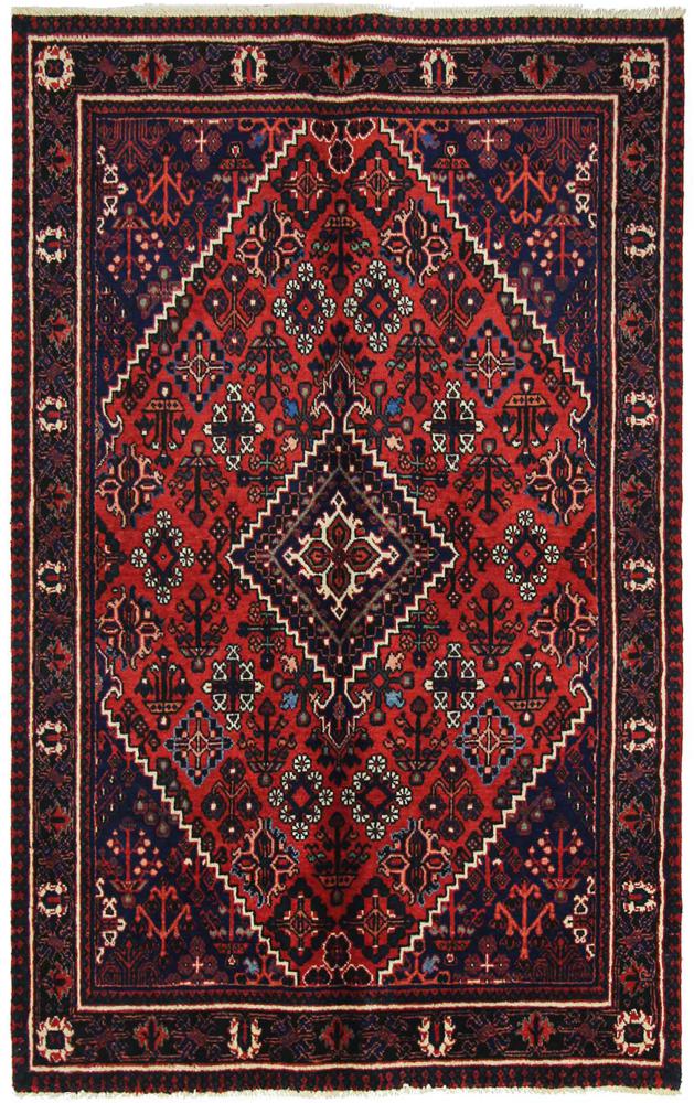 Persisk tæppe Joshaghan 205x129 205x129, Persisk tæppe Knyttet i hånden