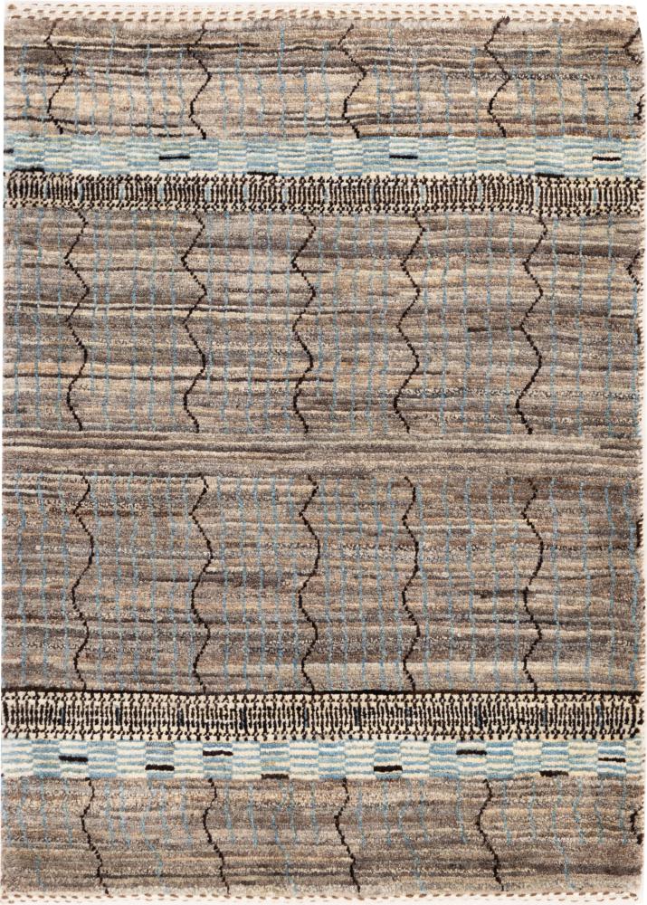 Tapete persa Persa Gabbeh Loribaft Tabiibaft 84x62 84x62, Tapete persa Atado à mão