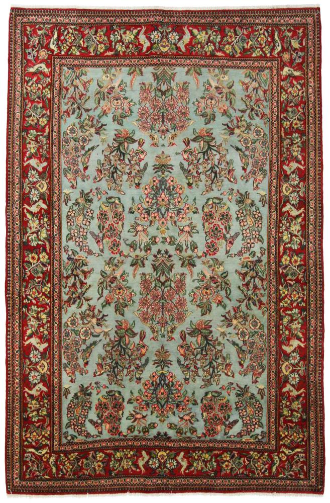 Persisk tæppe Ghom 252x164 252x164, Persisk tæppe Knyttet i hånden