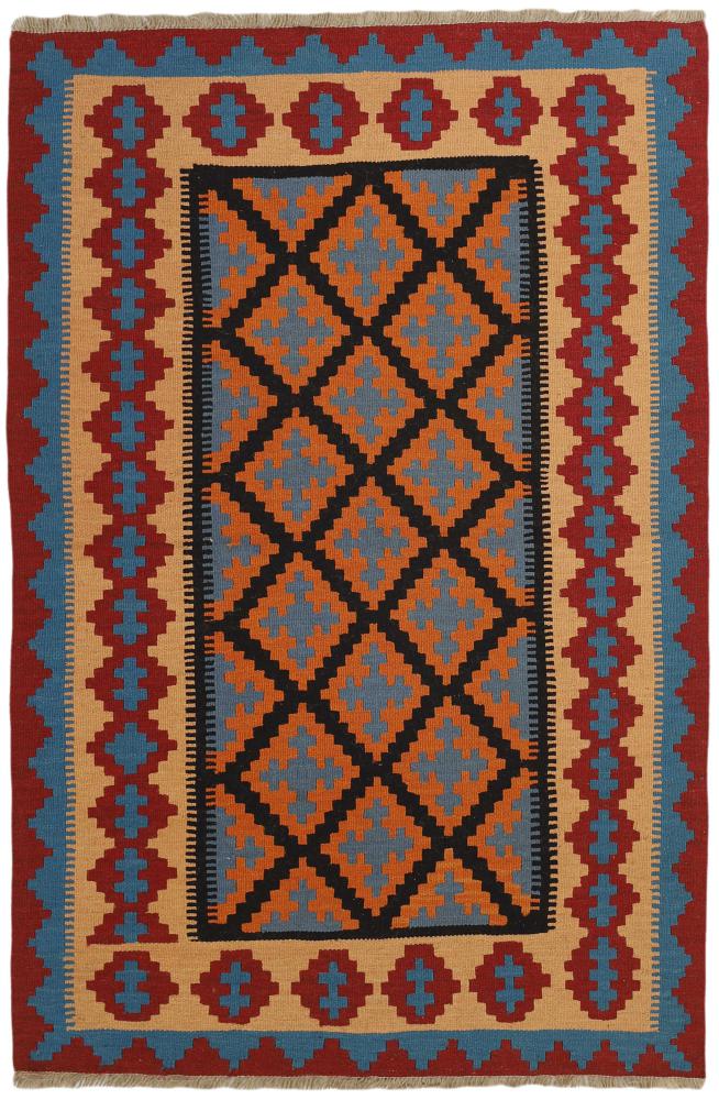 Tapete persa Kilim Fars 183x123 183x123, Tapete persa Tecido à mão