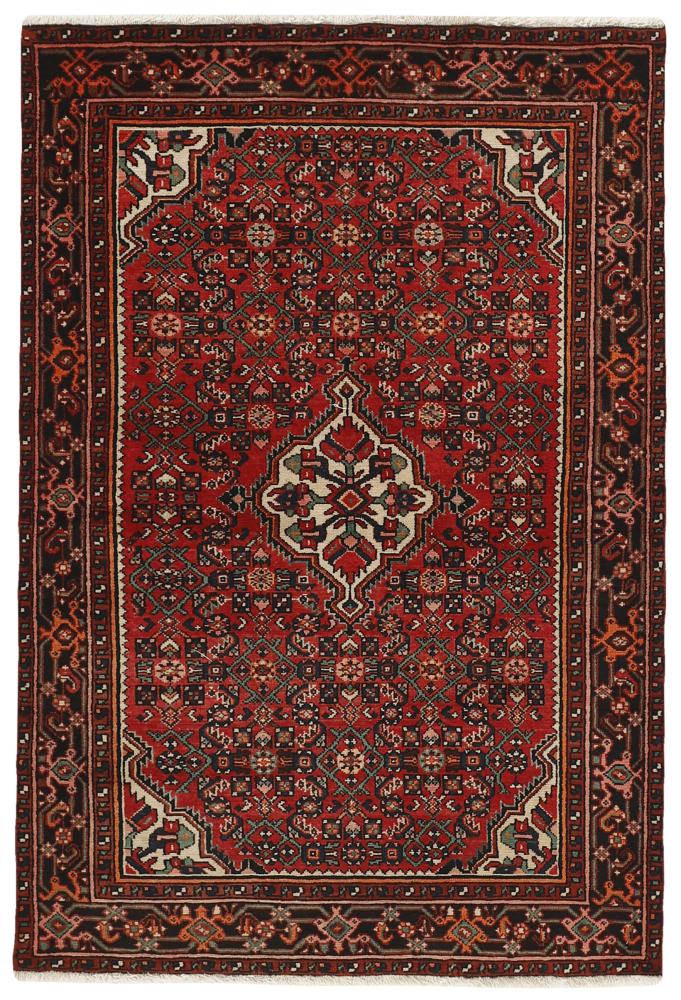 Persian Rug Hosseinabad 194x133 194x133, Persian Rug Knotted by hand