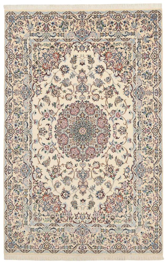 Persisk tæppe Nain 9La 306x199 306x199, Persisk tæppe Knyttet i hånden