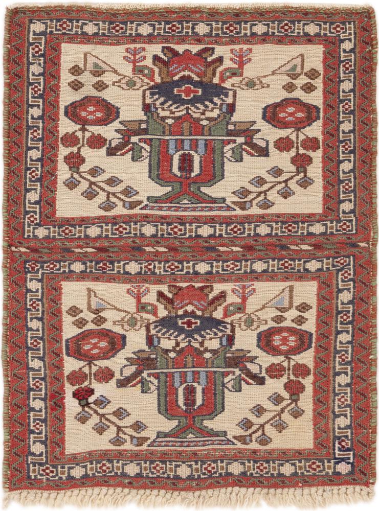 Tapete persa Kilim Fars Werni 51x35 51x35, Tapete persa Tecido à mão