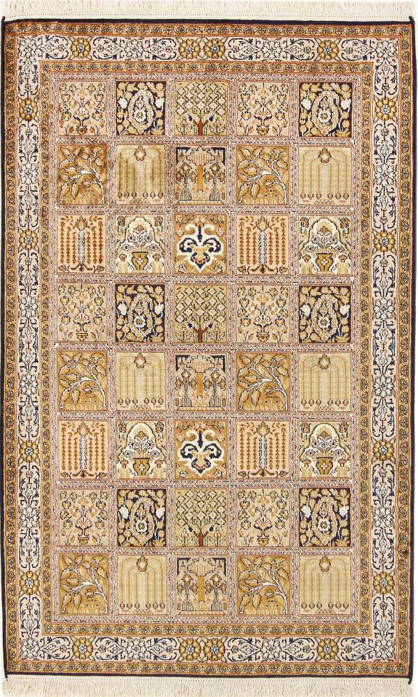 Tappeto indiano Cachemire di Seta 152x96 152x96, Tappeto persiano Annodato a mano