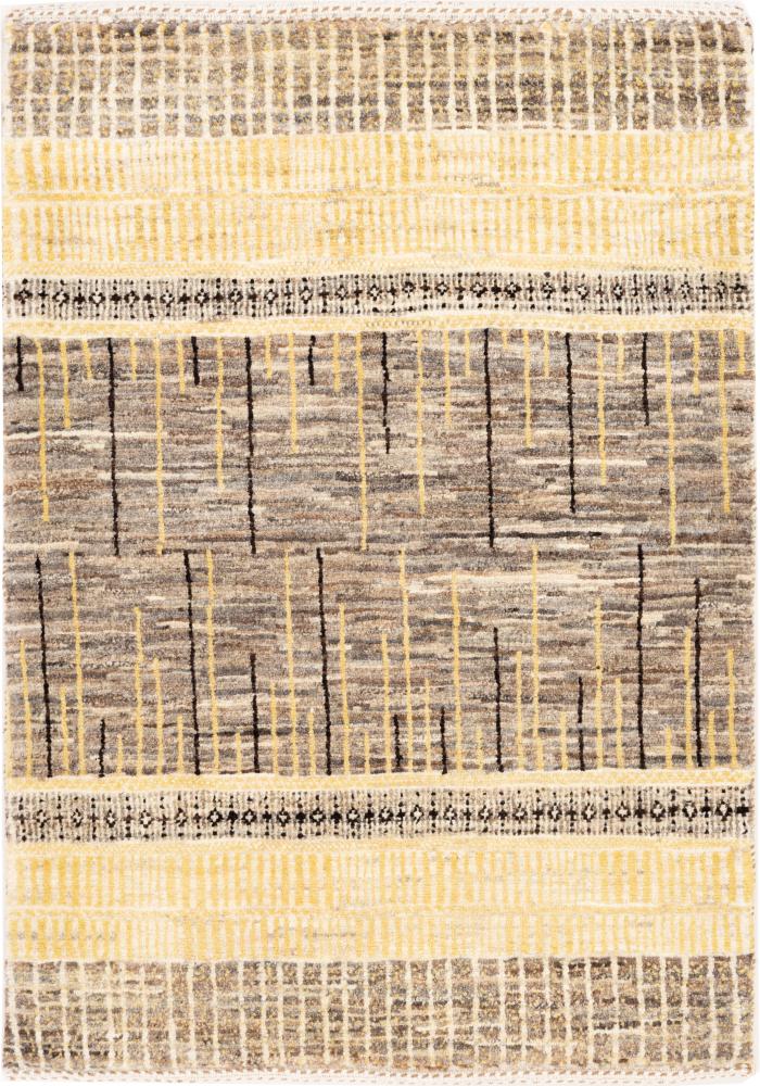 Tapete persa Persa Gabbeh Loribaft Tabiibaft 91x66 91x66, Tapete persa Atado à mão