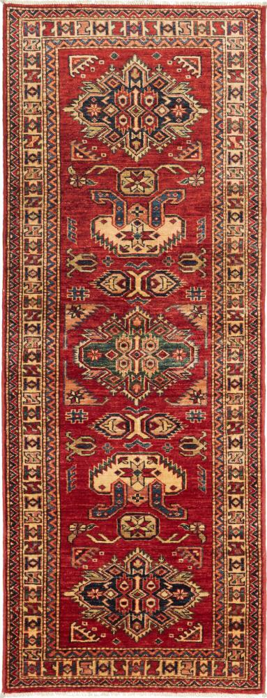 Tapete paquistanês Kazak 205x74 205x74, Tapete persa Atado à mão