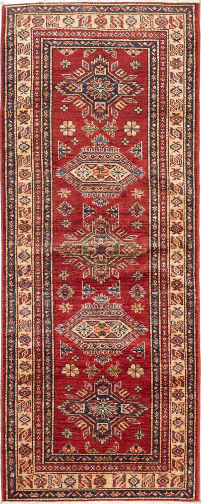 Tapete paquistanês Kazak 196x75 196x75, Tapete persa Atado à mão