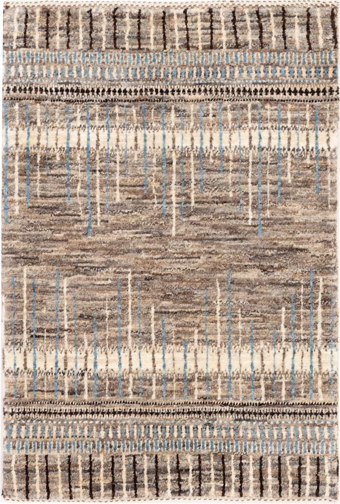 Tapete persa Persa Gabbeh Loribaft Tabiibaft 87x61 87x61, Tapete persa Atado à mão