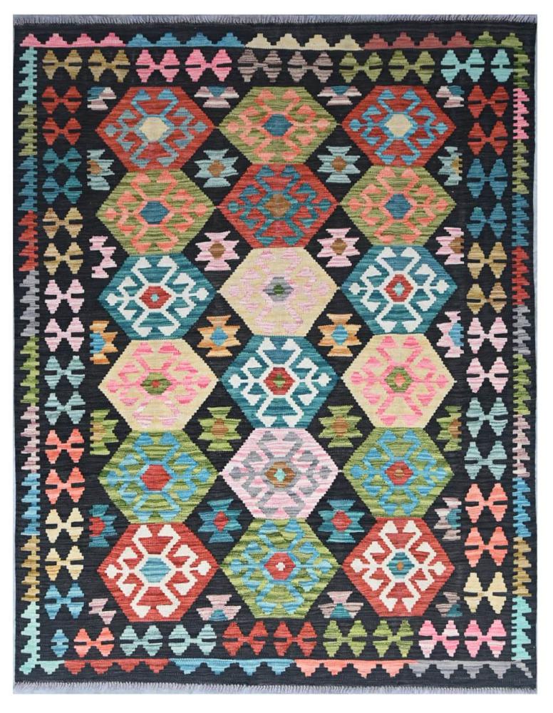 Tappeto Afgano Kilim Afghan 204x153 204x153, Tappeto persiano Tessuto a mano