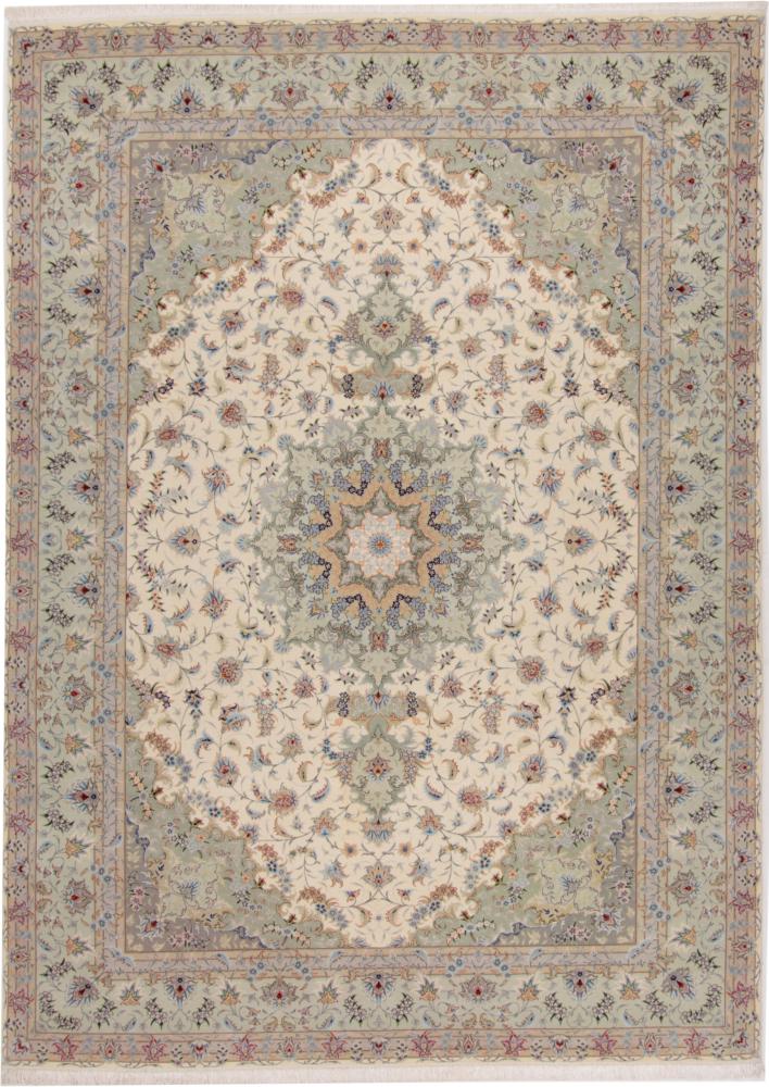 Tapis persan Tabriz 60Raj 343x249 343x249, Tapis persan Noué à la main