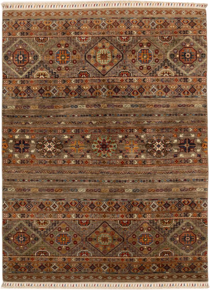 Afghan rug Arijana Klasssik 204x154 204x154, Persian Rug Knotted by hand
