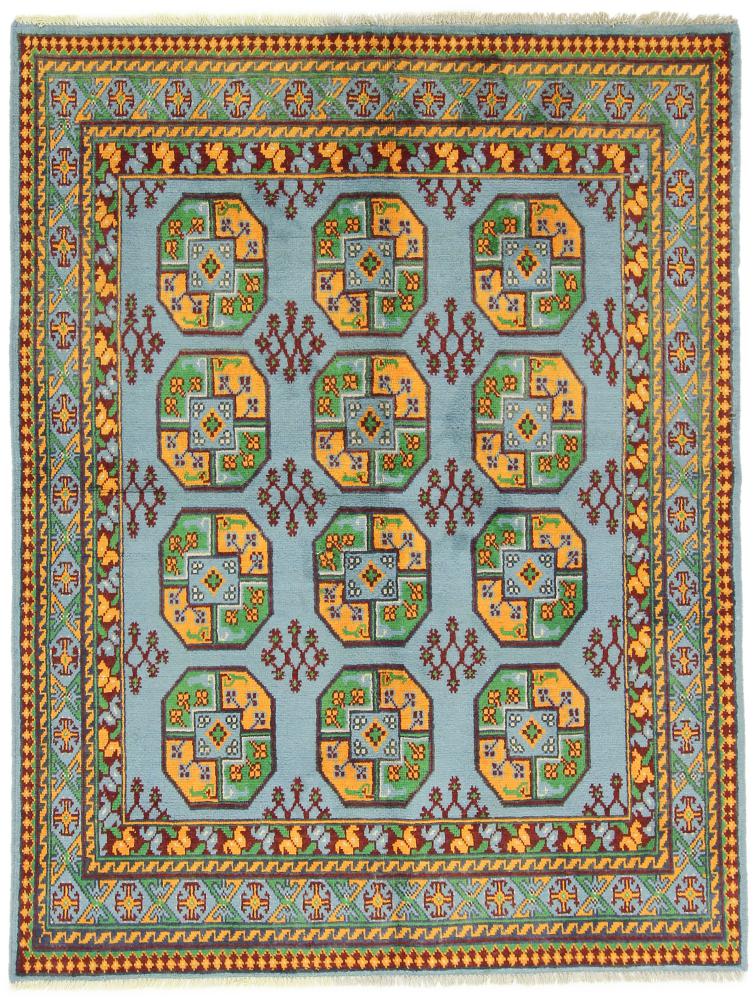 Tapete afegão Afegão Akhche 199x151 199x151, Tapete persa Atado à mão