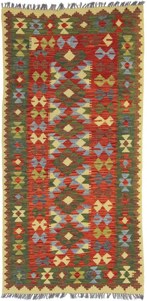 Tapete afegão Kilim Afegão 187x92 187x92, Tapete persa Tecido à mão