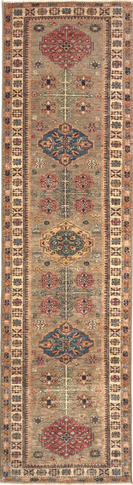 Pakistani rug Super Kazak 309x79 309x79, Persian Rug Knotted by hand