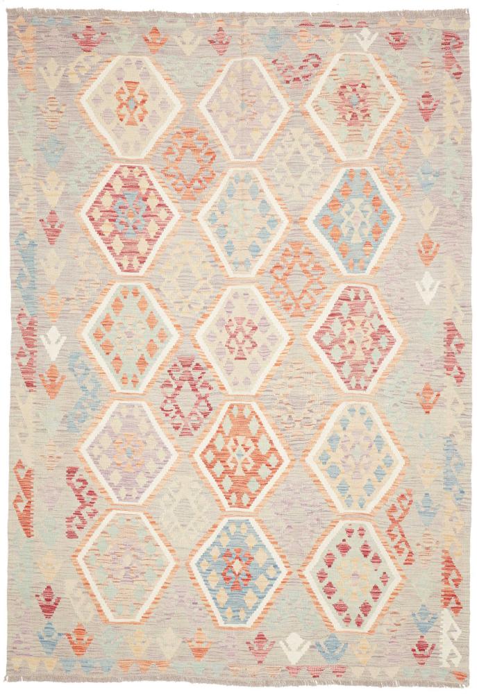 Tappeto afghano Kilim Afghan 241x168 241x168, Tappeto persiano Tessuto a mano