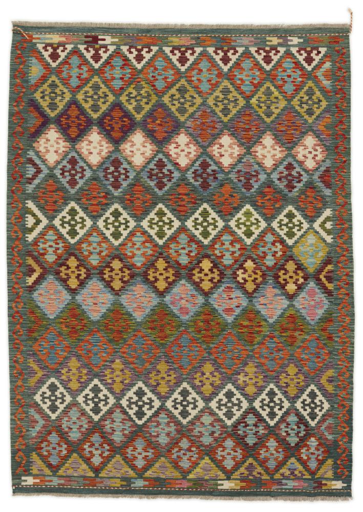Afghaans tapijt Kilim Afghan 251x185 251x185, Perzisch tapijt Handgeweven