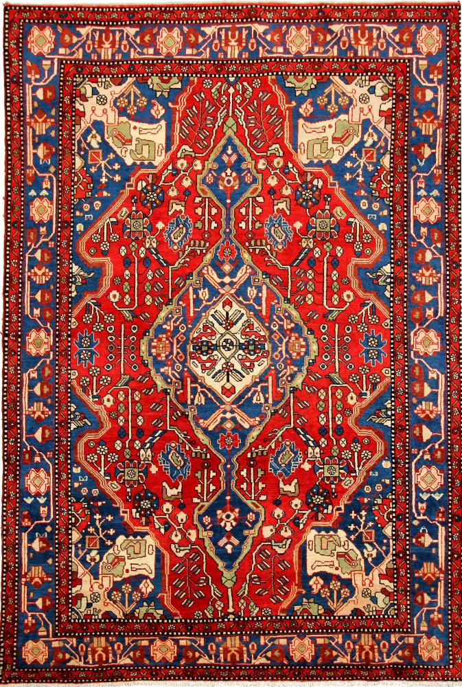 Persian Rug Nahavand 282x197 282x197, Persian Rug Knotted by hand