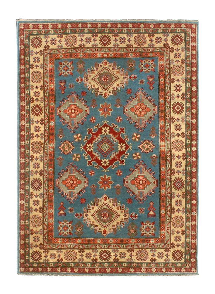 Tapis afghan Kazak Ghazni 212x151 212x151, Tapis persan Noué à la main